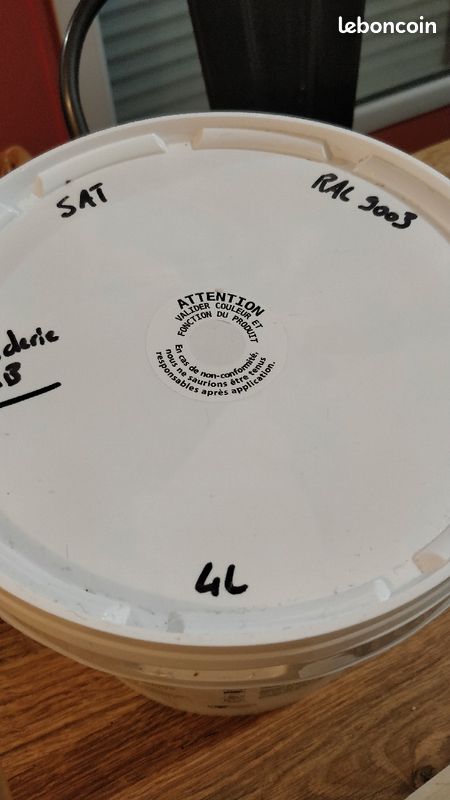 Pot de Peinture blanc cassé 4l mat lunicoat (image 1)