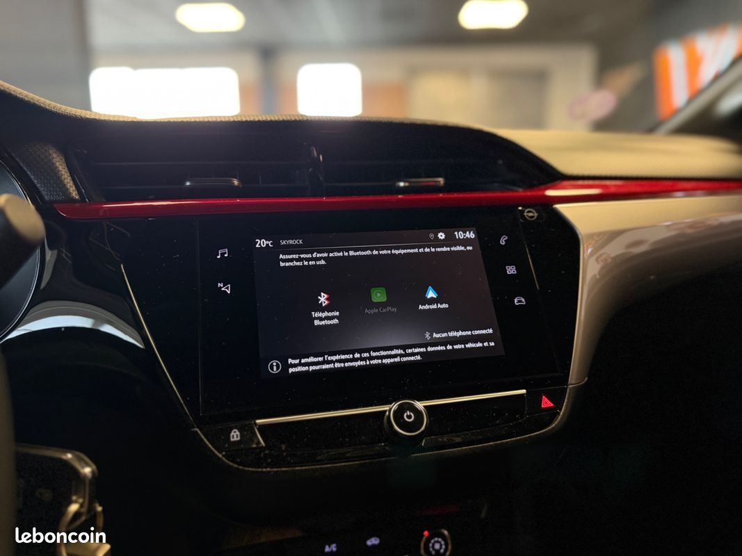 Opel corsa 1.2 t 100 gs /camera 360/apple carplay/climatisation/phare full led (image 7)