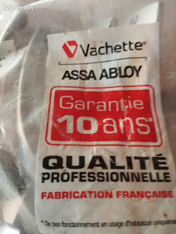 Poignée de porte alu brossé (image 3)