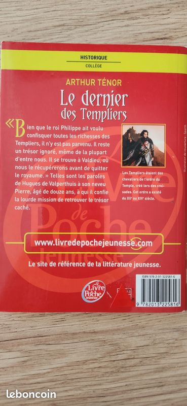 Le dernier des templiers, Arthur Ténor (image 2)