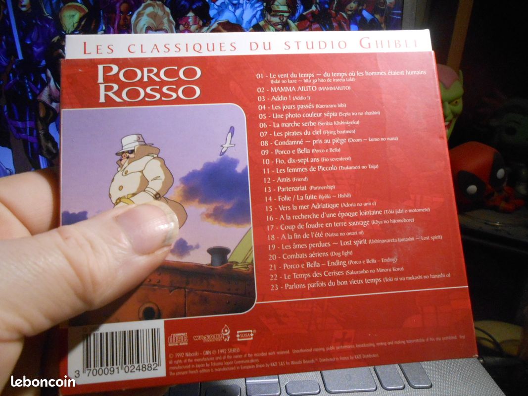 Porco Rosso ( Les classiques du studio Ghibli ) Bande originale CD (image 3)