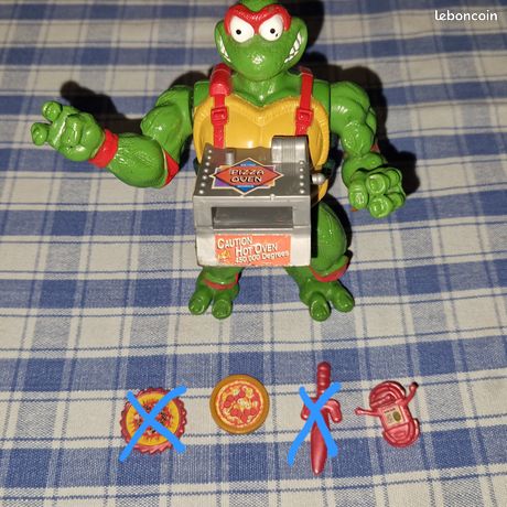 Figurine d'action Vintage Mirage Playmates TMNT Pizza Tossin