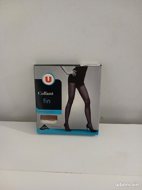 Lot De 5 Leggings Femme Neuves - Taille 38-40 - Noir Et Beige - Idéal Sport & Quotidien