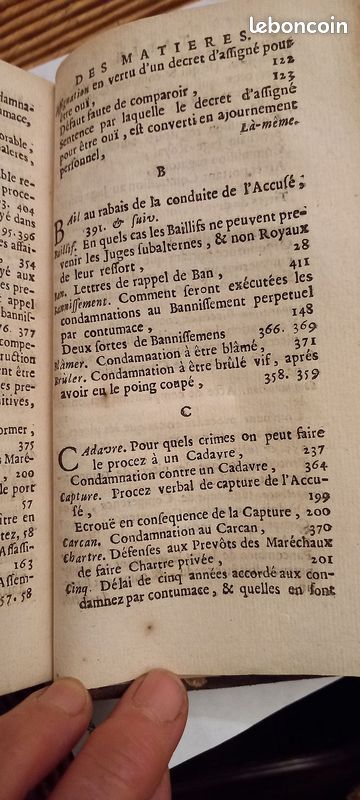 Stile Universel de toutes les cours et juridictions du royaume pour l'instruction des matières criminelles Tome2 1701 (image 8)