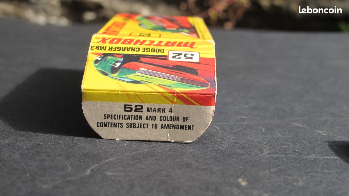 Matchbox Superfast Dodge Charger MK3 - Collection