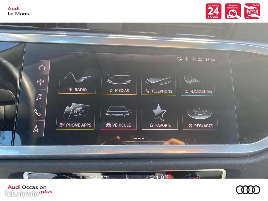 Audi Q3 Sportback 45 TFSIe 245 ch S tronic 6 Design (image 17)