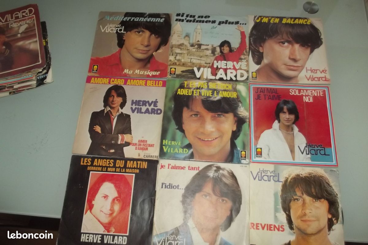 Herve vilard 45 tours (image 1)