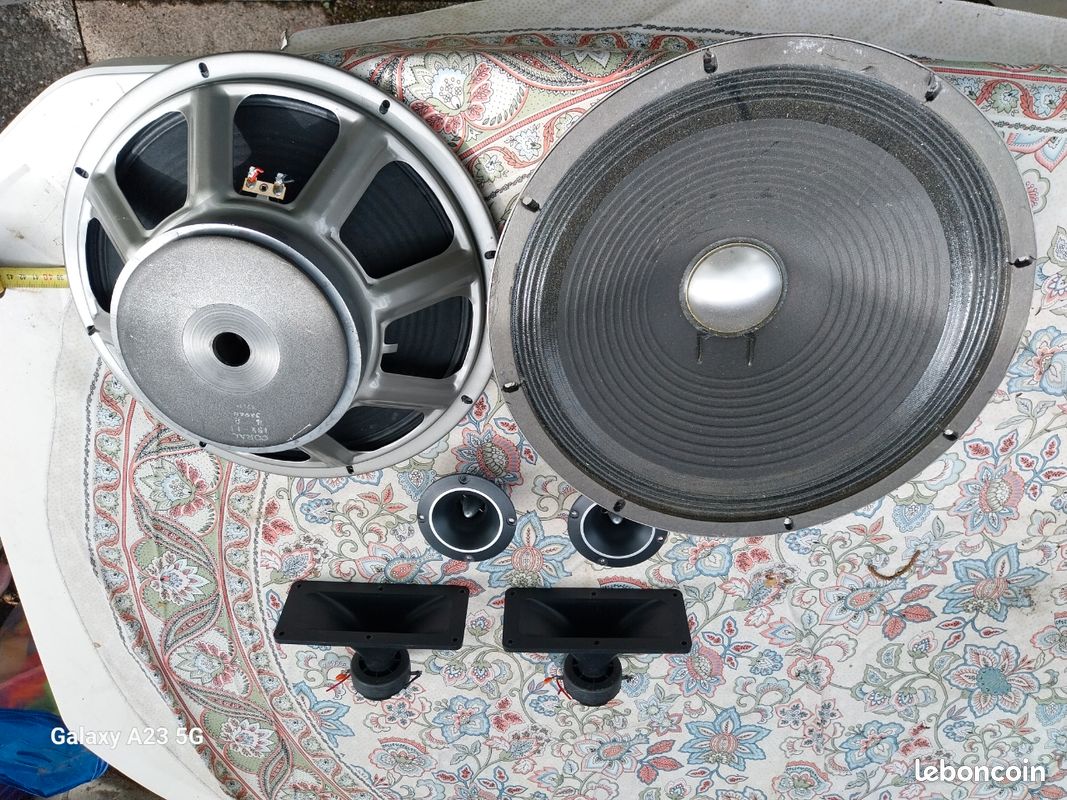 Ensemble hp orcal sub tweeter medium pour sono diam 380 (image 1)