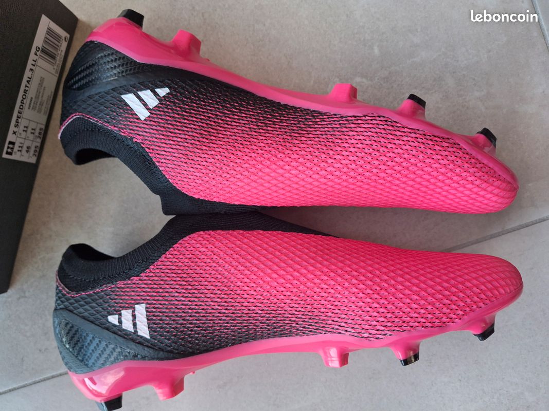 Chaussures de foot Adidas X Speedportal .3 LL FG taille 46 (image 3)