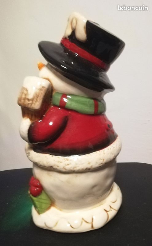 Décoration de Noël lumineuse : bonhomme de neige (image 2)