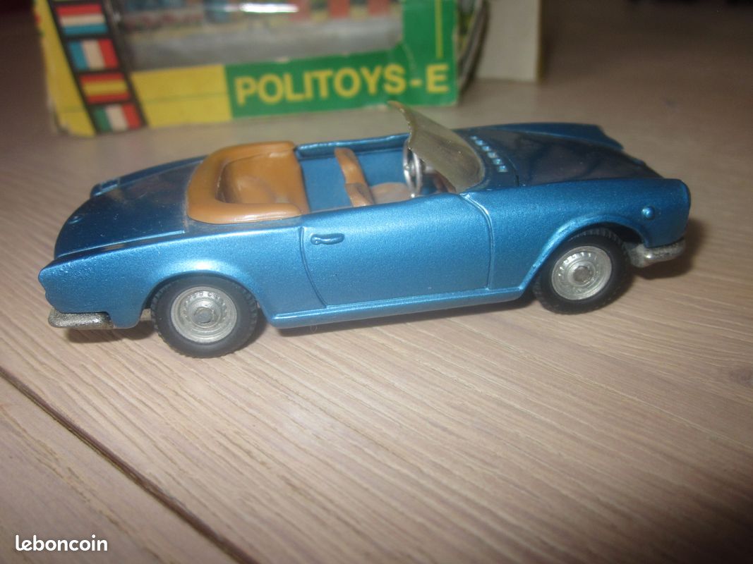 Politoys Export Fiat 124 Sport 555 No Dinky No Mebetoys No Norev No Mercury