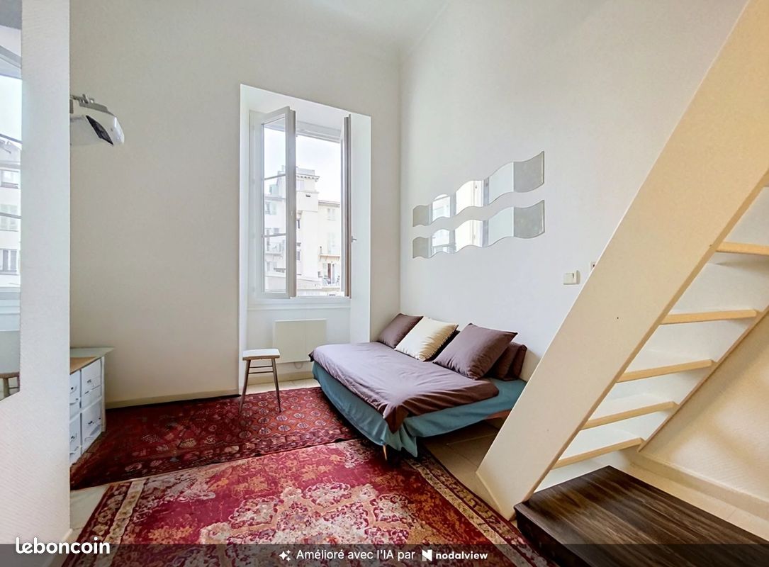Appartement 1 pièce 18 m² · à Nice · 18 m² · 572 €/mois