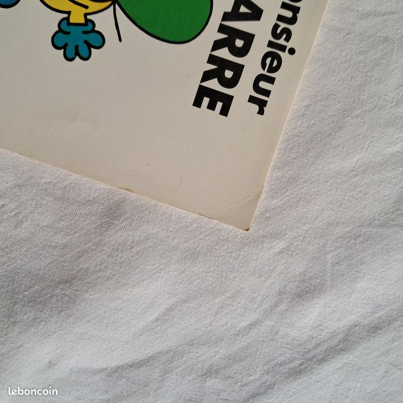Livre Monsieur Bizarre Hachette 1991 Roger Hargreaves Collection LU (image 4)