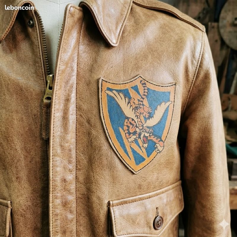Écusson collector de l'escadron "Flying Tiger" (image 1)