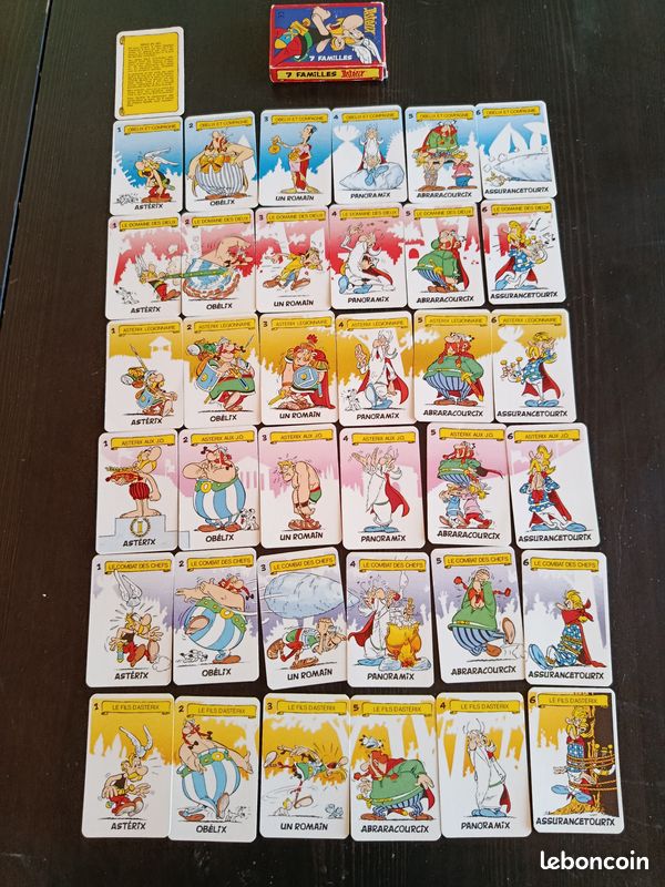 JEU 7 FAMILLES Asterix EUR 12,00 - FR