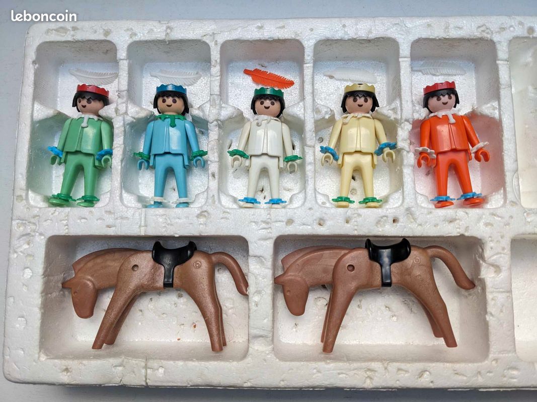 3 personnages pirates playmobil vintage 1974 - Collection