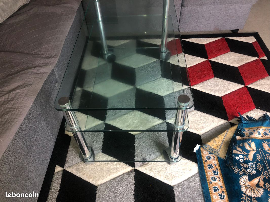 Table en verre (image 2)