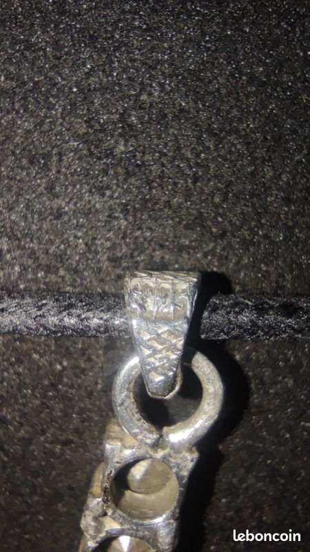 Pendentif en argent sterling avec Swarowski 4mm (image 7)