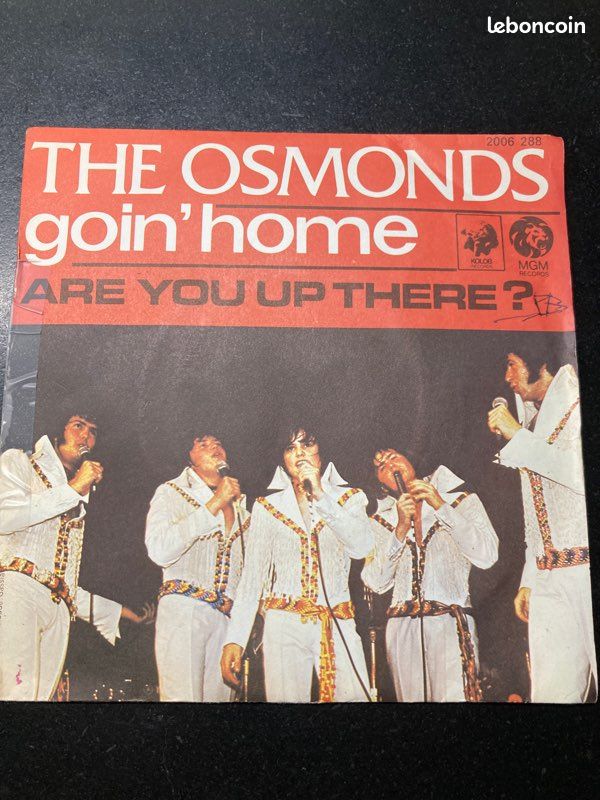 Vinyle 45t THE OSMONDS (image 1)