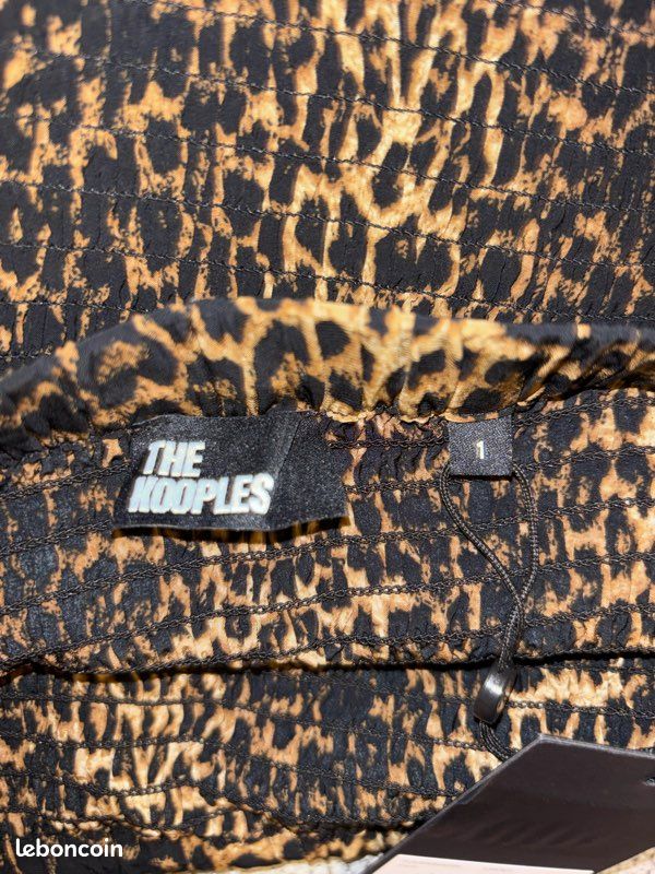 The Kooples Jupe courte léopard (taille 1 - S) (image 4)