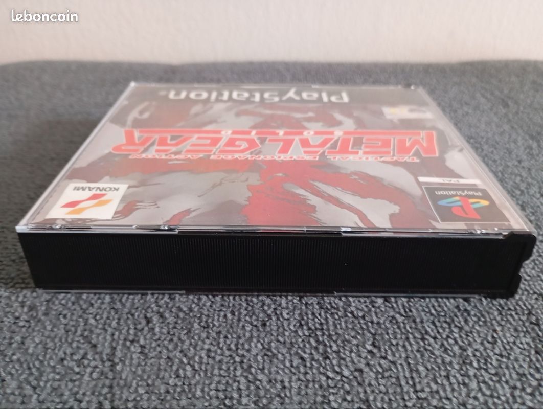 Evil Dead Ps1 Jeu Metal Gear Solid Neuf Pour PlayStation 1 (PS1) - Version Complète Boîtier Et Notice Soviet Strike Ps1