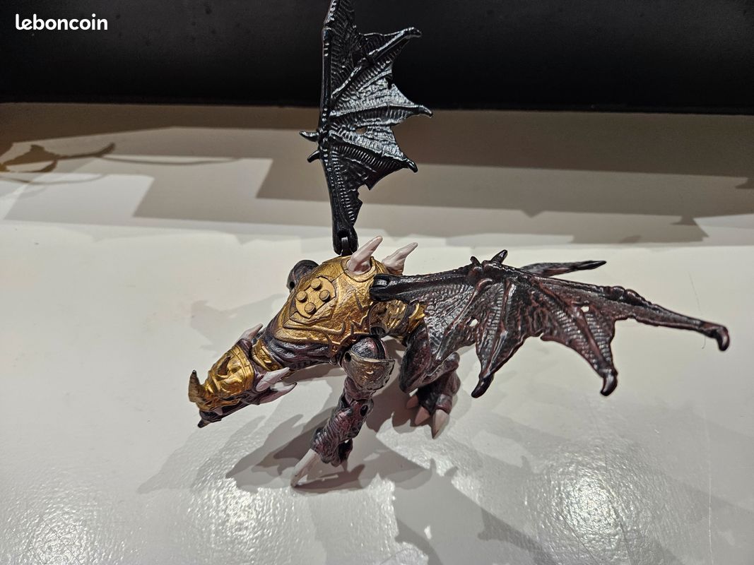 4 dragons articules 15 a 19 cm de hauteur (image 3)