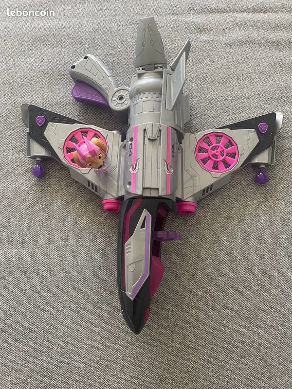 Avion Pat patrouille Stella avec missiles et personnage inclus (image 4)