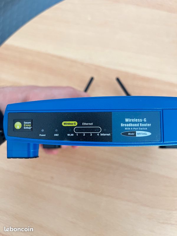 Routeur Linksys Wireless-G Broadband Router Basic Wireless (No. WRT54GL) (image 5)