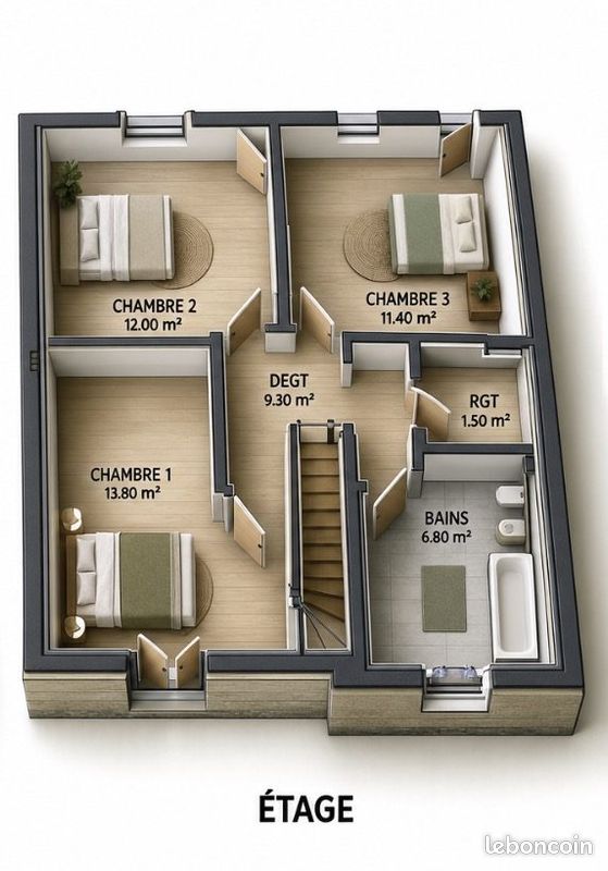 Maison 5 pièces 115 m² · à Liévin · 115 m² · 215 000 €