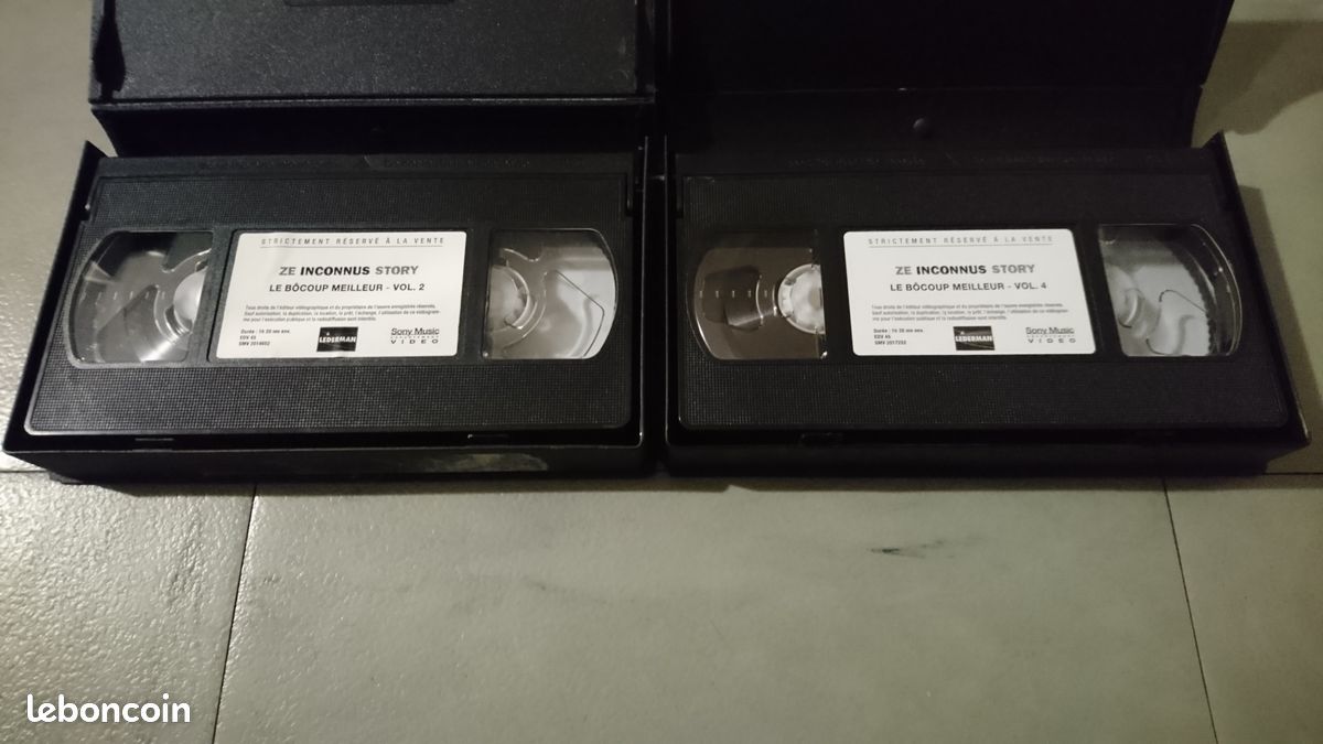 VHS ze inconnus story (lot) (image 3)