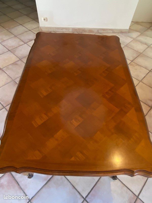 Table à manger en bois massif (image 1)