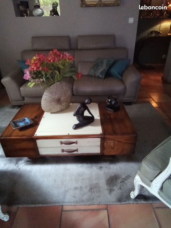 Vends canapé cuir (image 5)