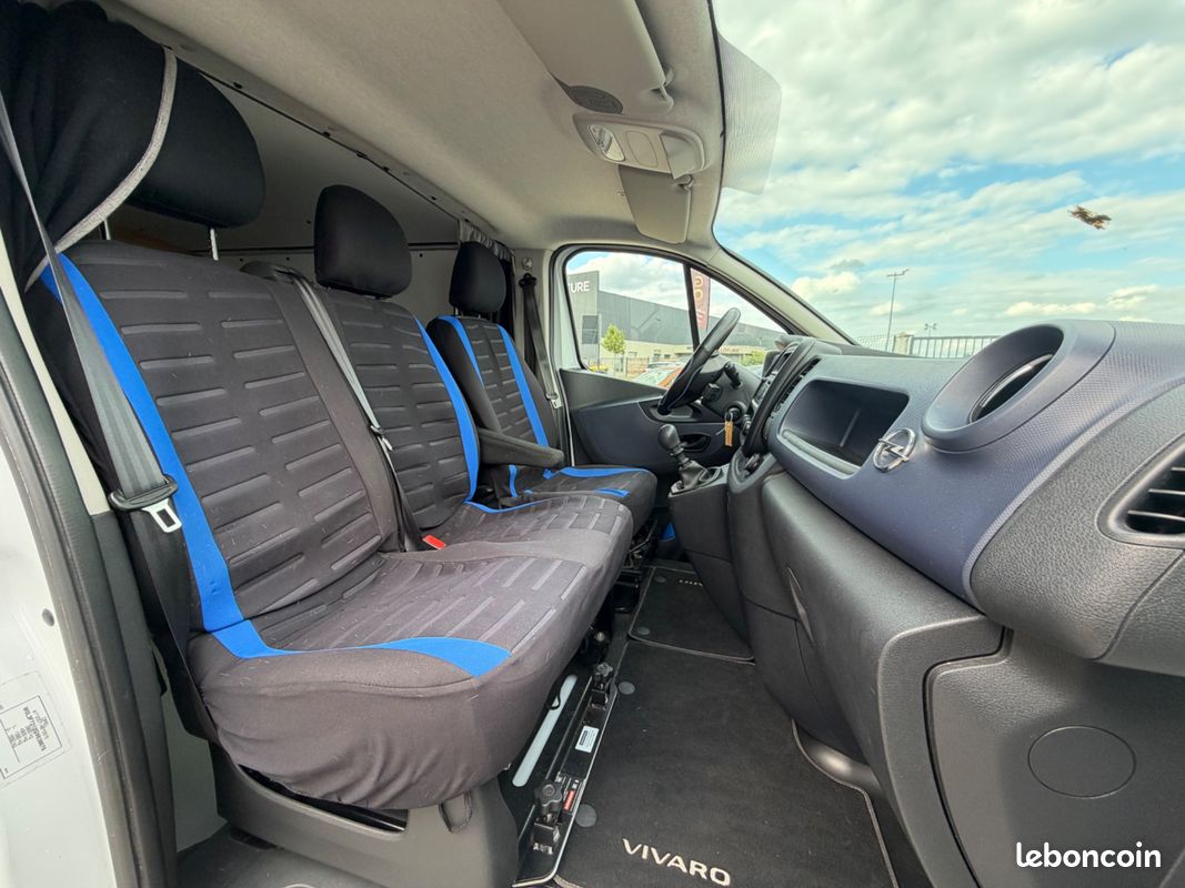 OPEL VIVARO VU FOURGON 1.6 CDTI 115CH 2900 L2H1 LONG - AMÉNAGER VANMANIA - FRIGO - BANQUETTE/LIT - RÉGULATEUr (image 13)