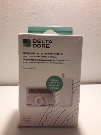 Thermostat programmable sans fil DELTA DORE Deltia 8.03