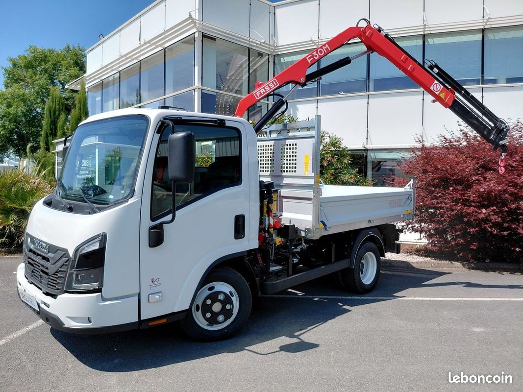 Isuzu ISUZU M27 E 3L 150 CV GRUE FASSI + BENNE ALU (image 2)