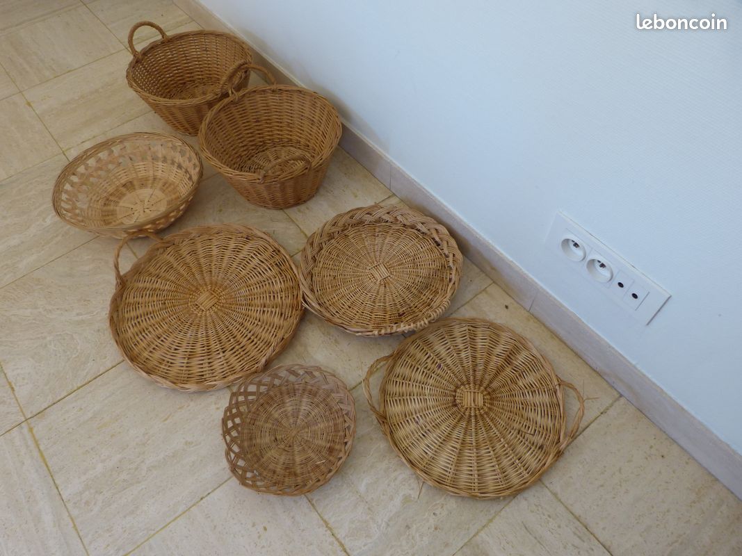 Panniers en osier (image 2)