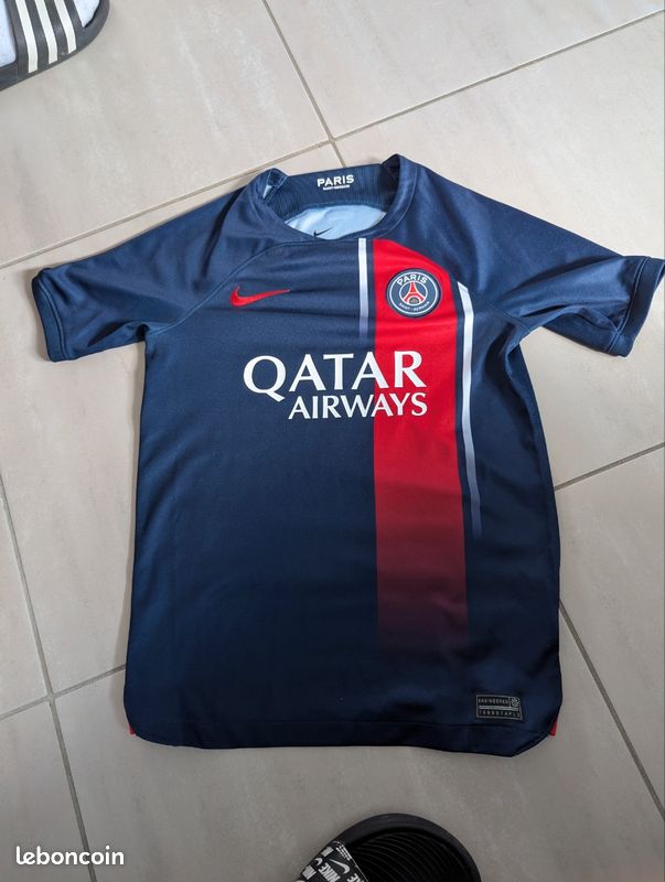 T-Shirt PSG Paris Saint-Germain - Collection Officielle - Taille Enfant
