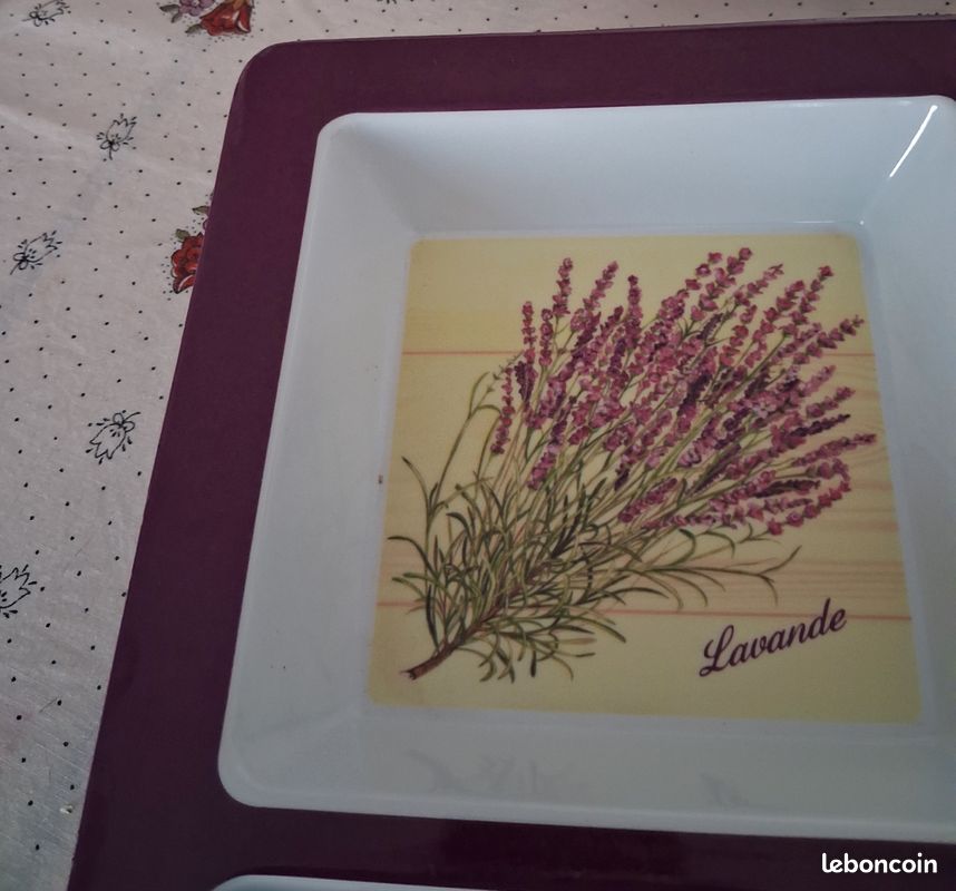 2 Plats amuse gueule lavande (image 1)