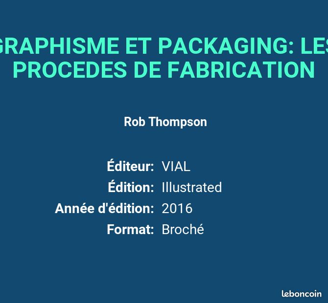 GRAPHISME ET PACKAGING: LES PROCEDES DE FABRICATION - Rob Thompson (image 2)