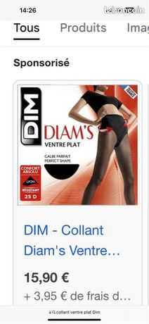 Collant Dim Diam's Ventre Plat Collant Ventre Plat Dim Taille