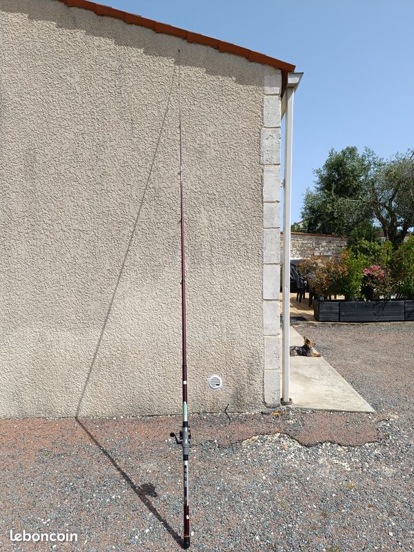 Canne Shimano 3,60 m + moulinet Mitchell MS60 – Super état (image 1)