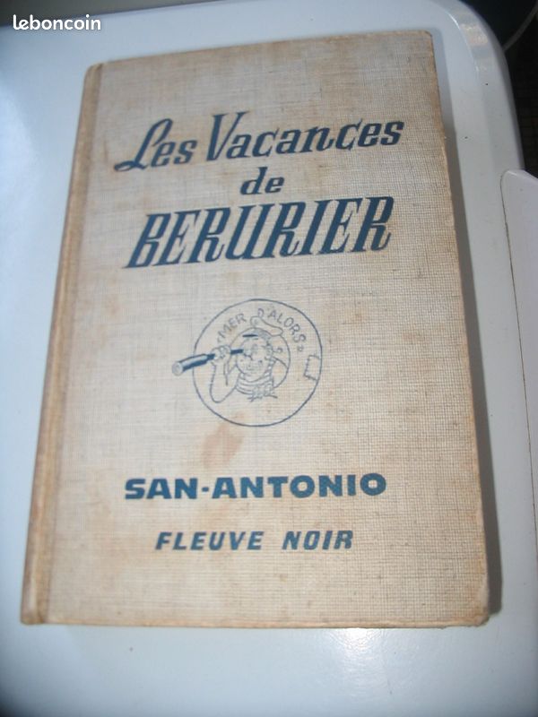 Les vacances de Berurier par San-Antonio, Fleuve Noir, 1969 (image 1)