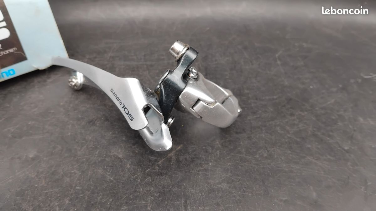 Dérailleur Avant Shimano 105 FD-1050N - Vintage NOS - Argent - Neuf En Boîte