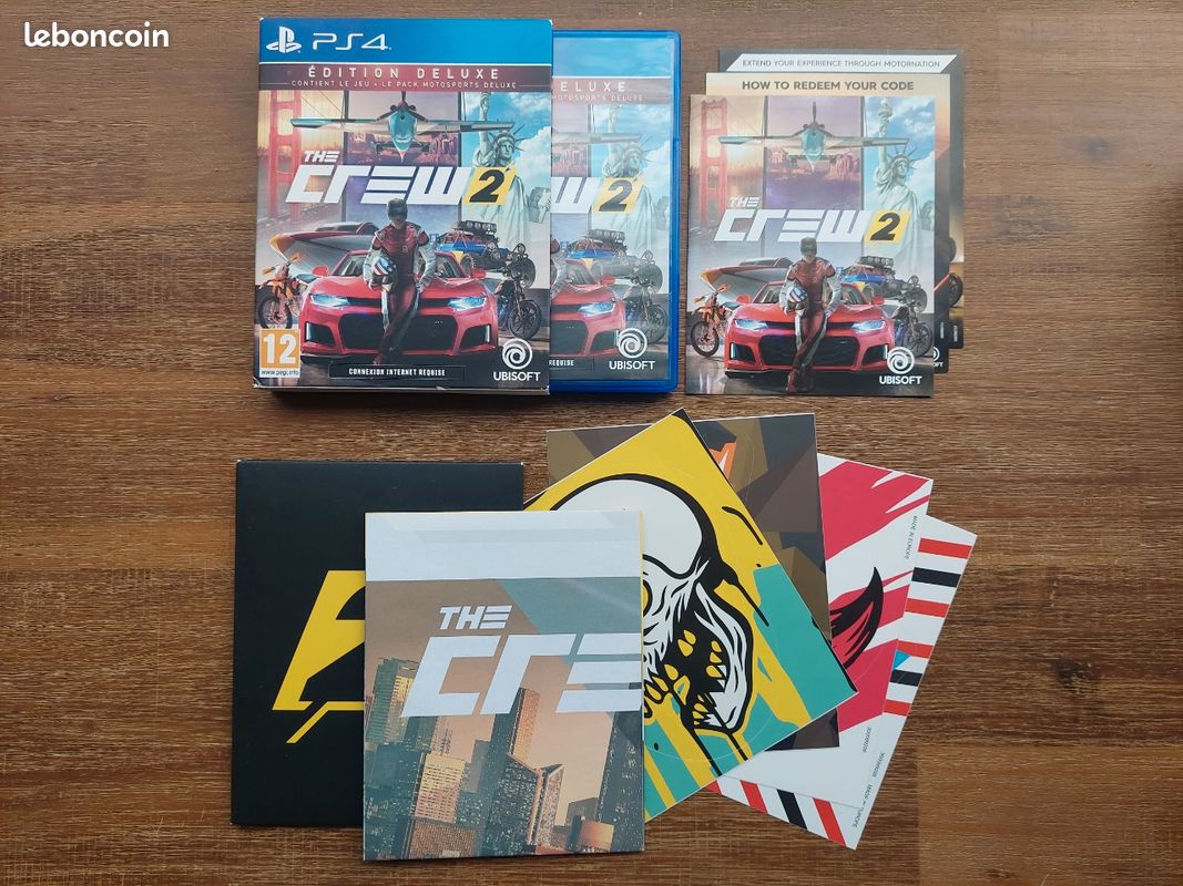 The Crew 2 Deluxe Edition - PS4 - Neuf Sous Blister - PAL