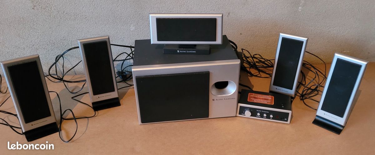 Enceinte vintage altec lansing 5.1 (image 2)