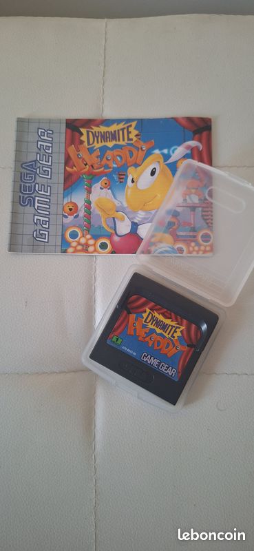 Dynamite Headdy Sur SEGA Game Gear - EUR - Complet - Très Bon état