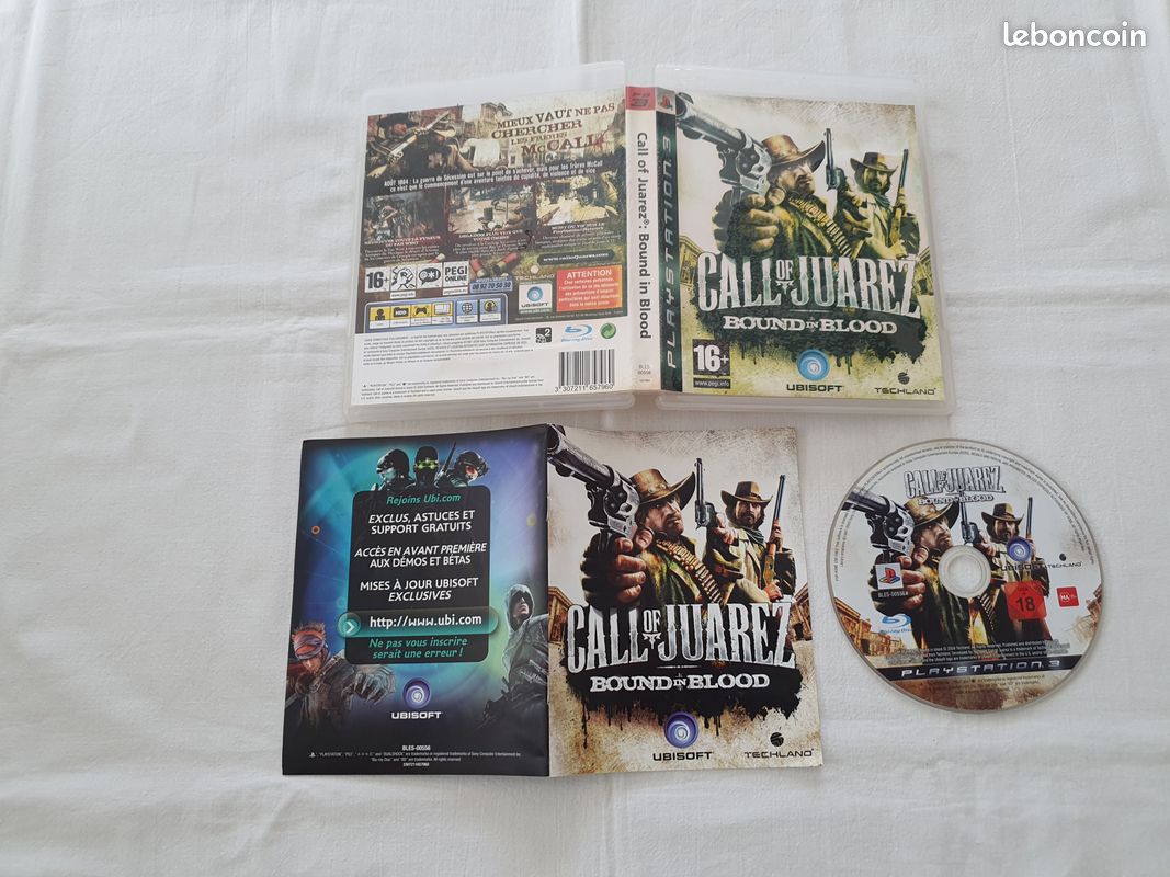 Call Of Juarez Bound In Blood Sony Ps3 Playstation 3 Pal
