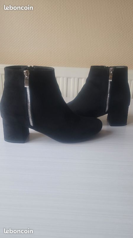Bottines noires P: 38 (image 2)