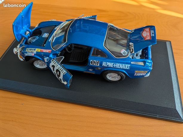 Alpine A110S Tour de Corse 75 2022 Jaune 1/18 Solido S1801620