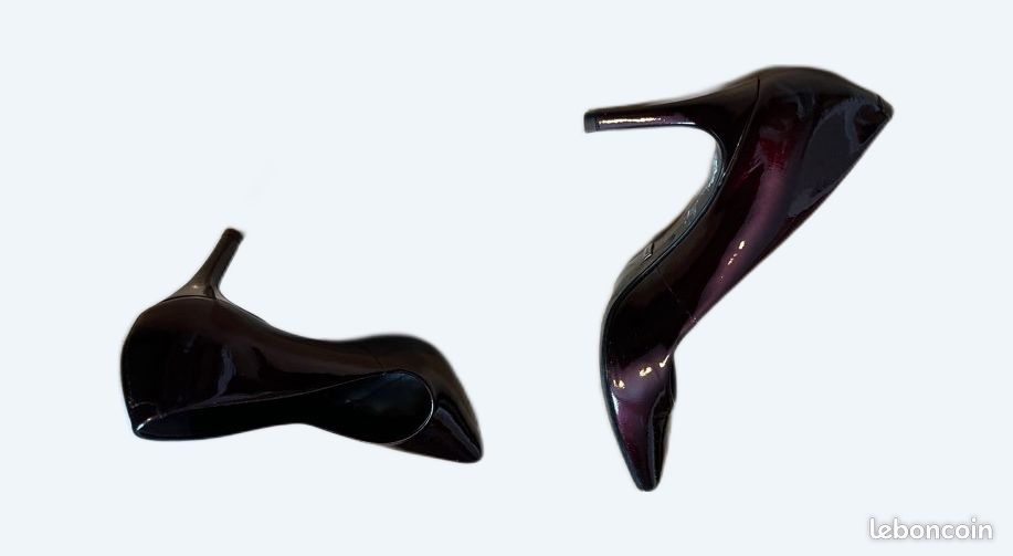 Escarpins cuir verni (image 1)